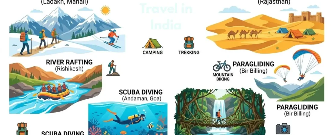Adventure Travel in India: Epic Destinations for Thrill Seekers