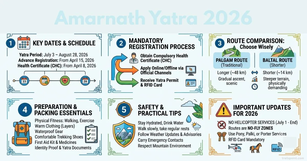 Amarnath Yatra 2026: Ultimate Guide for a Sacred Journey