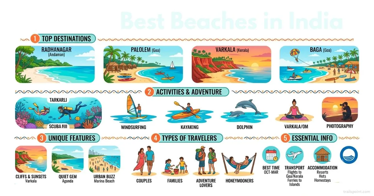 Best Beaches in India You Simply Can’t Miss