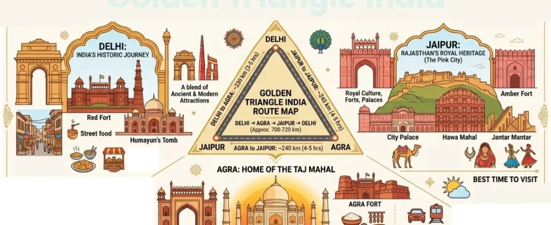 Golden Triangle India: A Magical Heritage Adventure