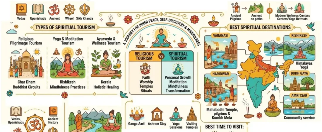 Spiritual Tourism in India: Discover Sacred Journeys & Peace