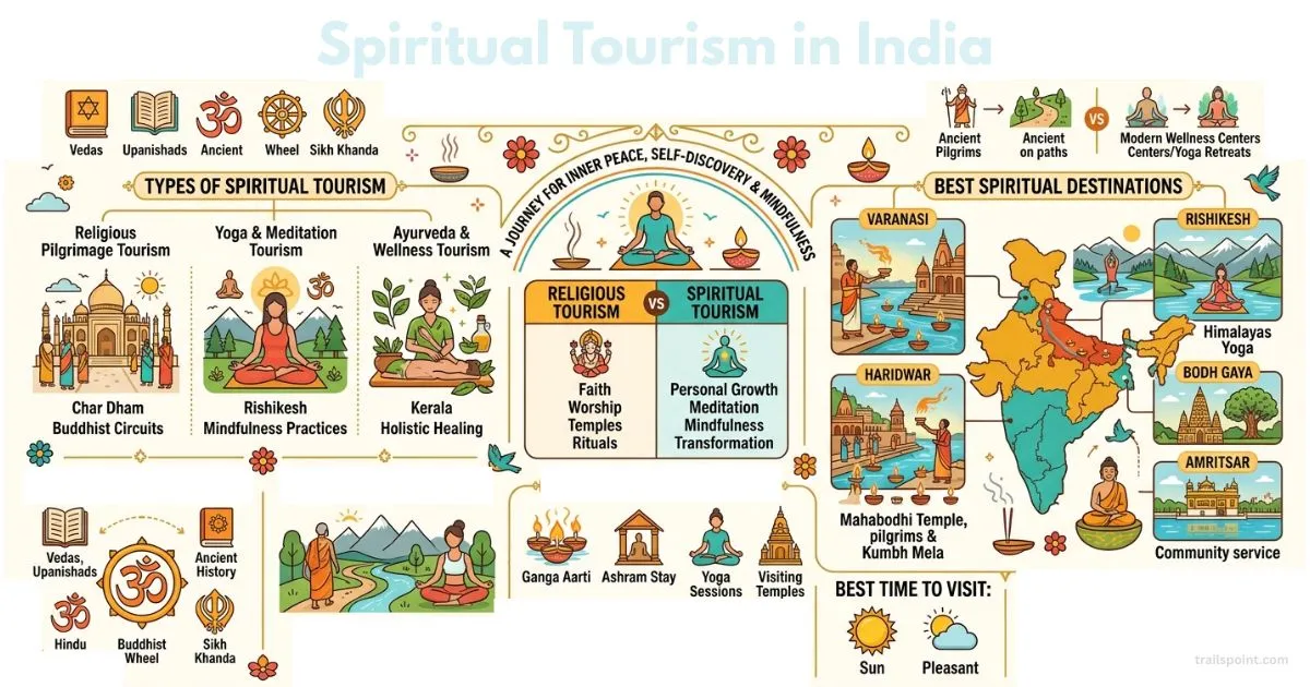 Spiritual Tourism in India: Discover Sacred Journeys & Peace