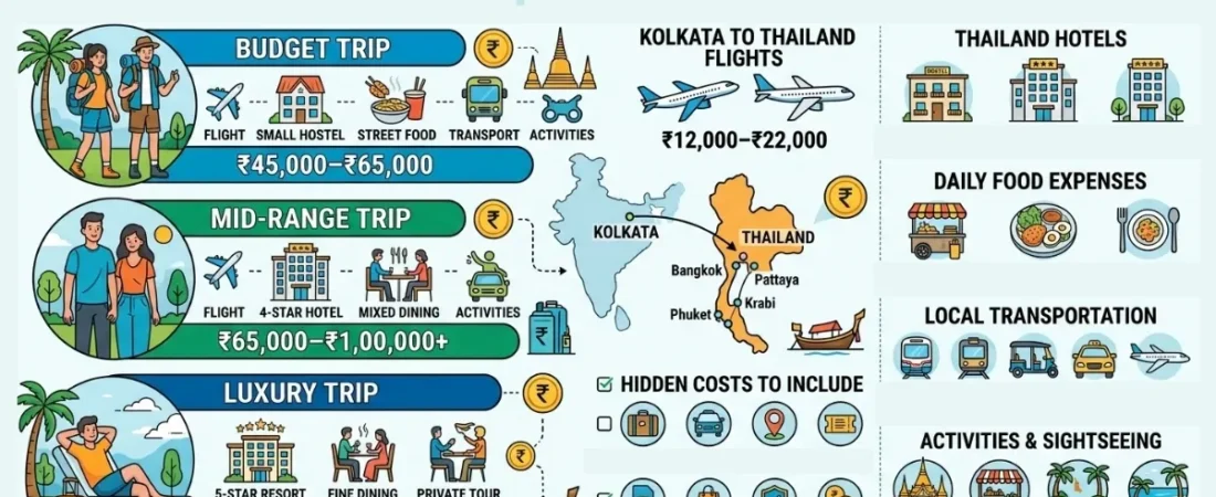 Thailand Trip Cost from Kolkata: Shocking 2026 Prices