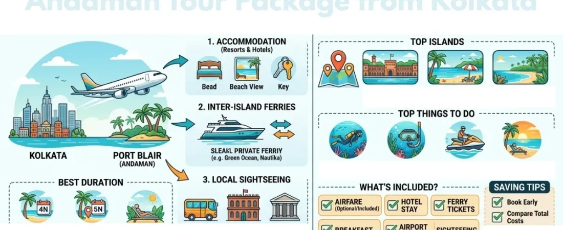 Andaman Tour Package from Kolkata: Ultimate Island Escape
