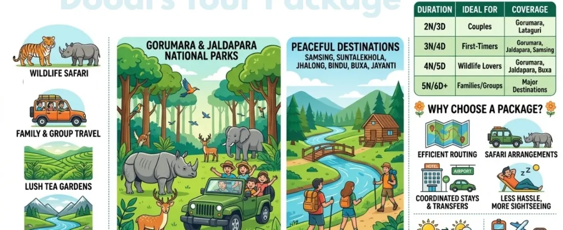 Dooars Tour Package: Ultimate Escape to Wild Nature