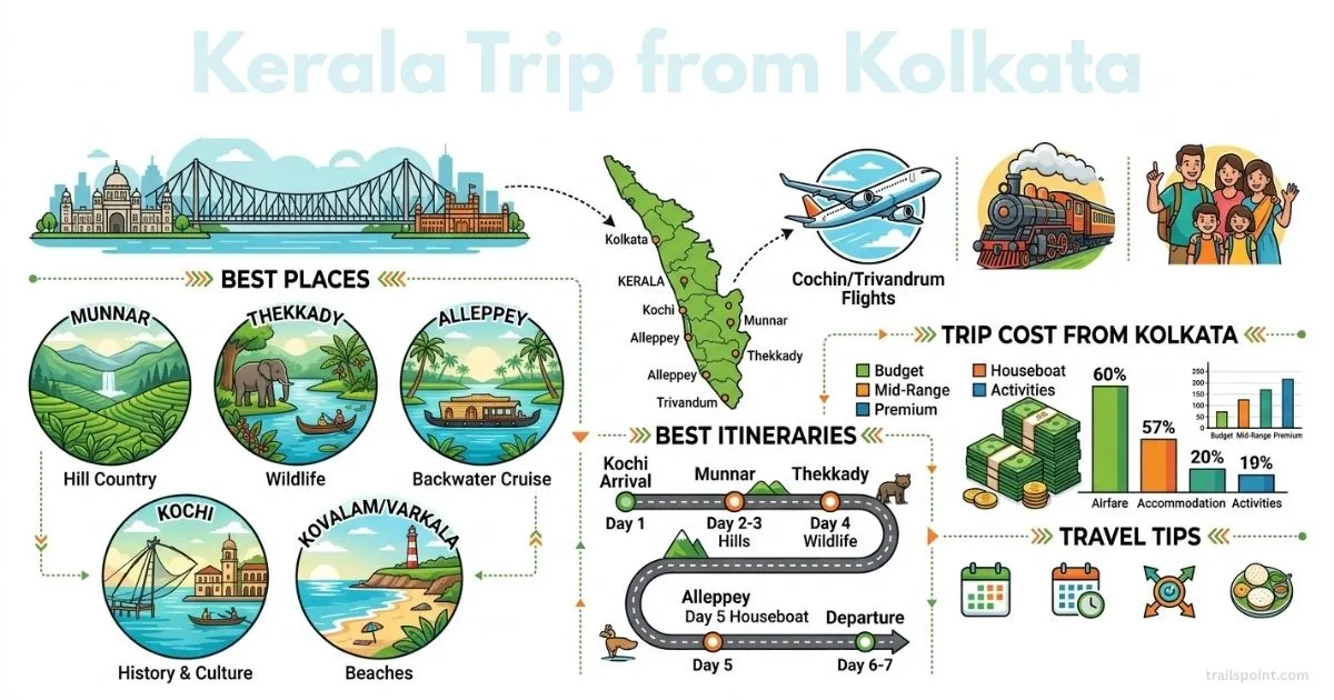 Kerala Trip from Kolkata: Epic Escape to God’s Own Country