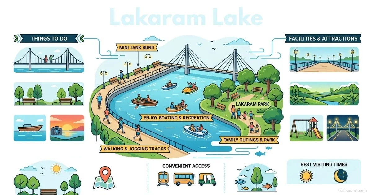 Lakaram Lake: A Magical Escape in Khammam