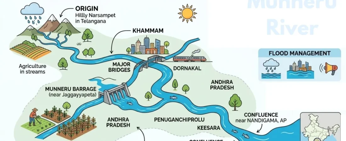 Munneru River: Fascinating Journey, History & Hidden Beauty