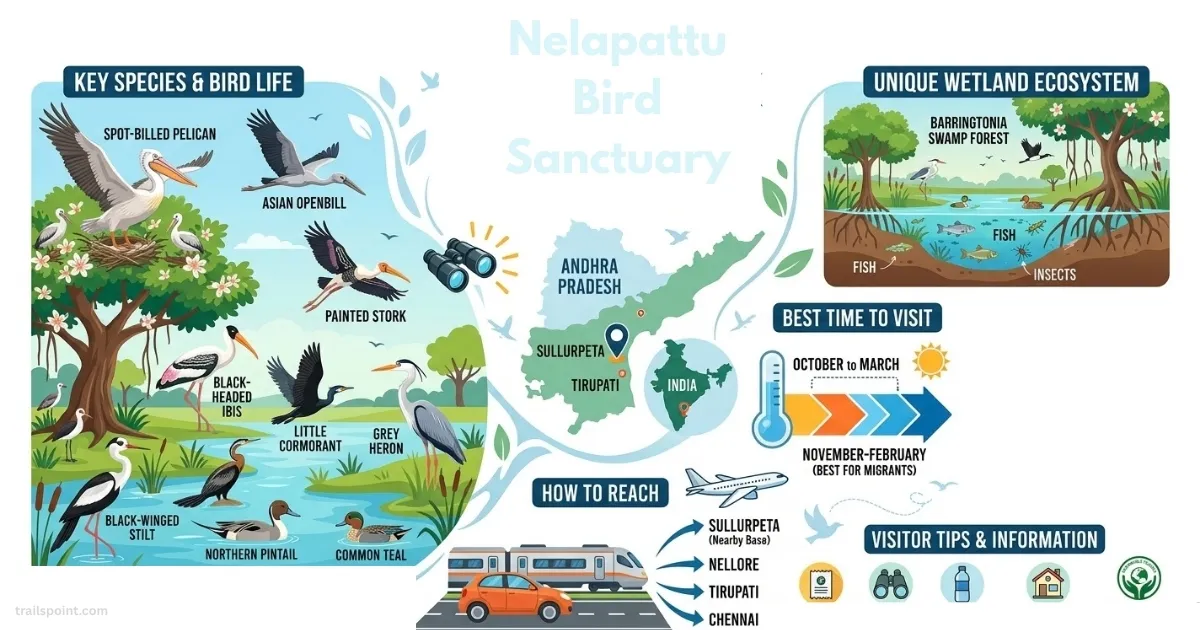 Nelapattu Bird Sanctuary: Ultimate Birdwatching Escape