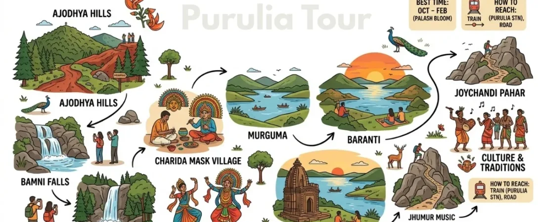 Purulia Tour: An Unforgettable Escape to Nature