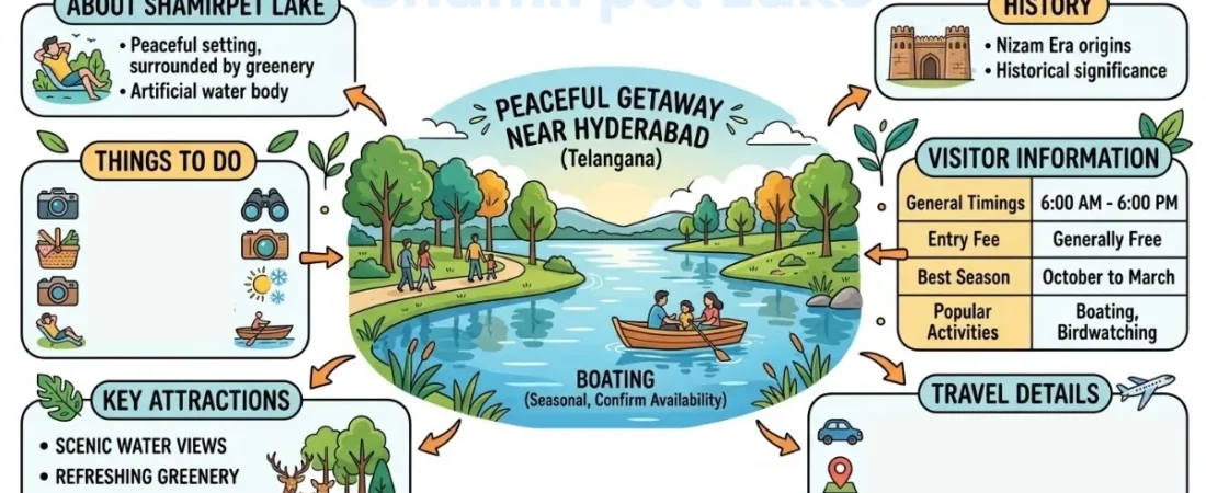 Shamirpet Lake: Stunning Escape for Nature Lovers