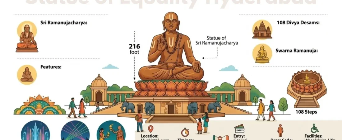 Statue of Equality Hyderabad: A Majestic Spiritual Marvel
