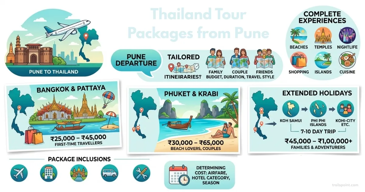 Thailand Tour Packages from Pune: Amazing Deals 2026
