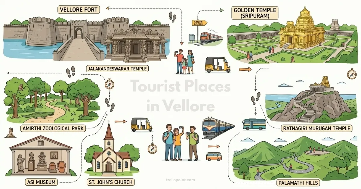 Tourist Places in Vellore: Amazing Spots to Explore