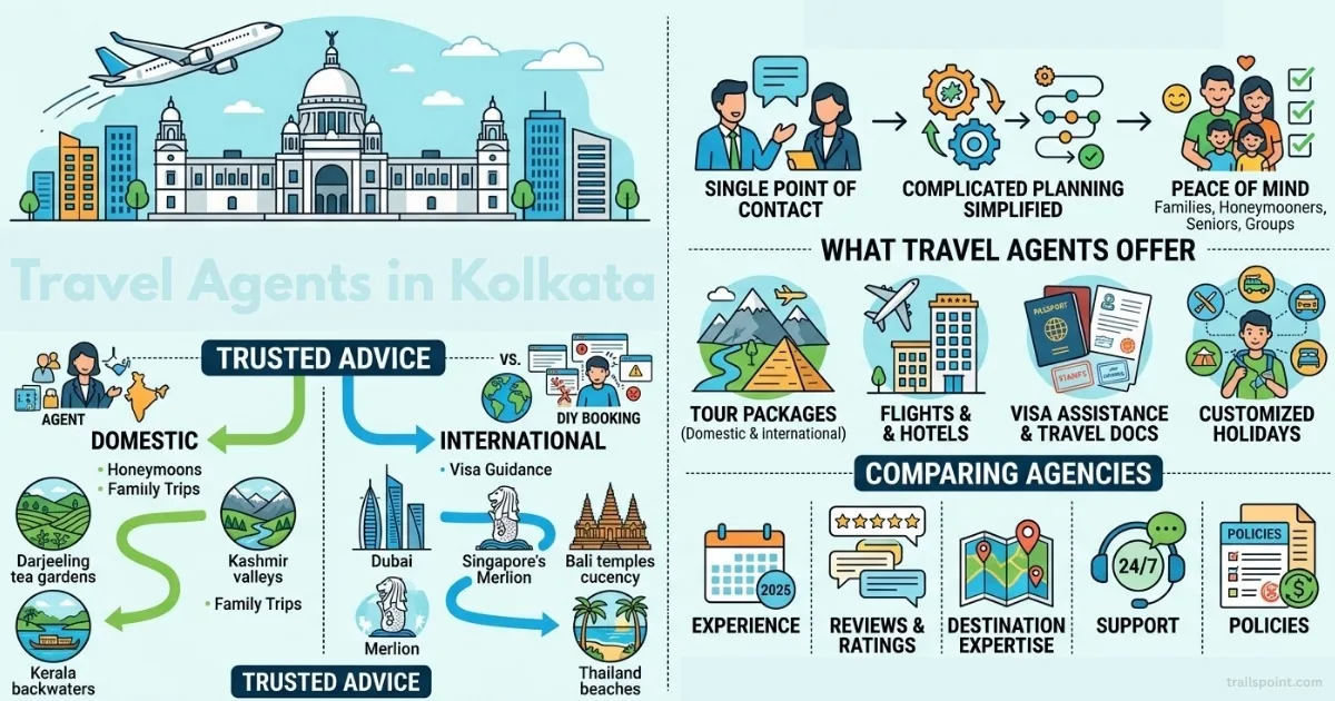 Travel Agents in Kolkata: Trusted Choices for 2026
