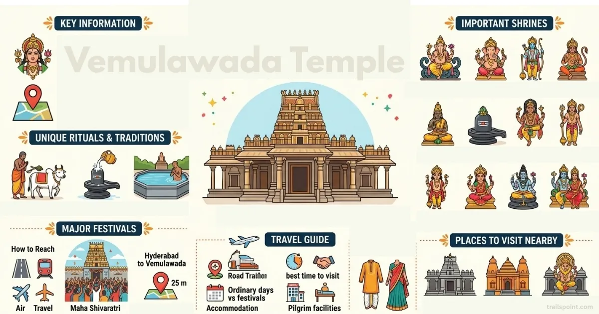 Vemulawada Temple: Sacred Secrets & Divine Journey