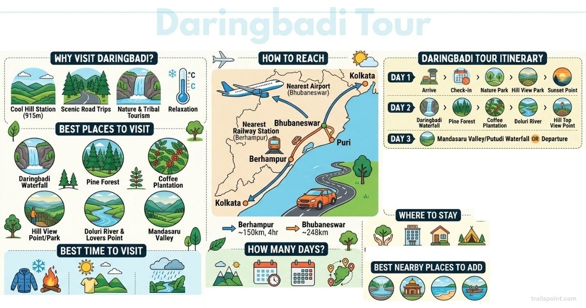 Daringbadi Tour: Epic Escape to the Kashmir of Odisha