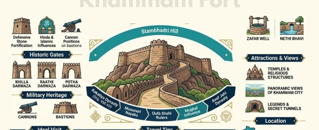 Khammam Fort: Fascinating History & Timeless Heritage