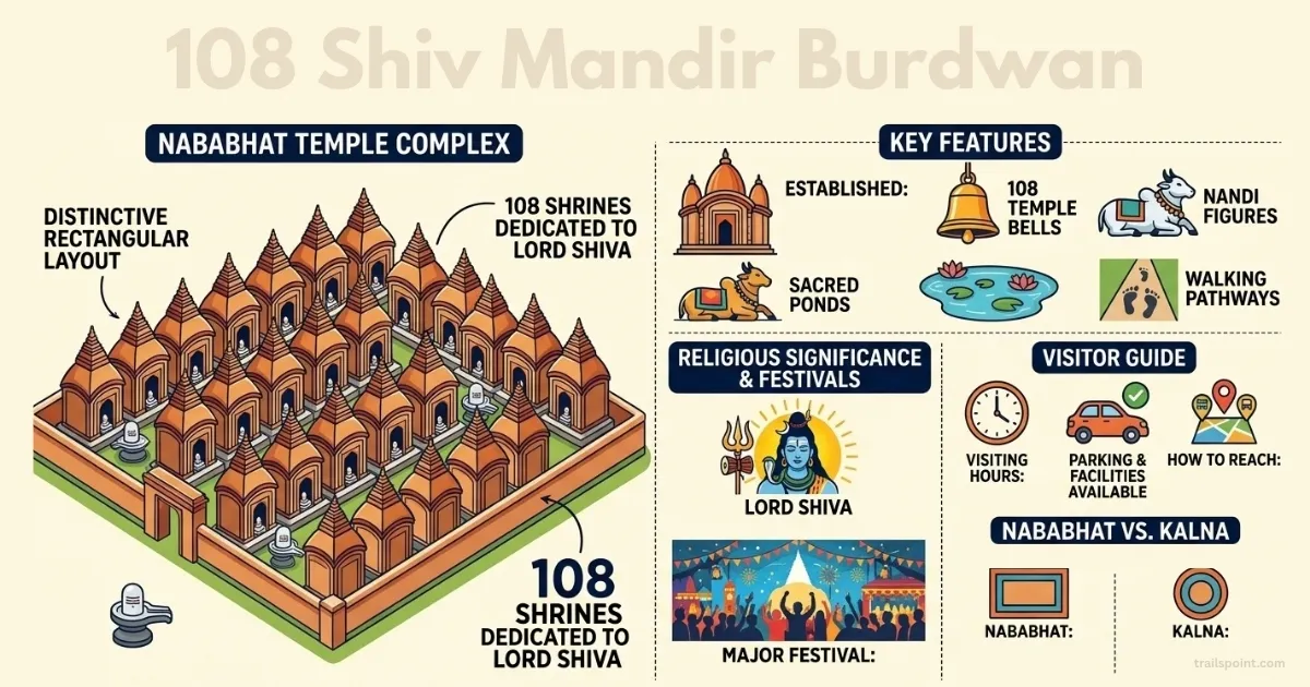 108 Shiv Mandir Burdwan: Amazing Sacred Heritage Guide