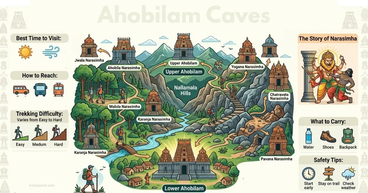 Ahobilam Caves: A Magical Journey of Faith & Adventure