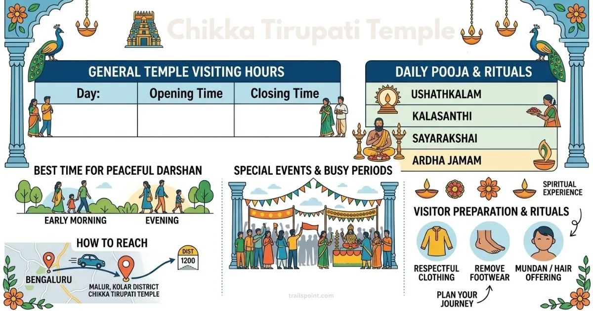 Chikka Tirupati Temple Timings: Ultimate Peaceful Guide
