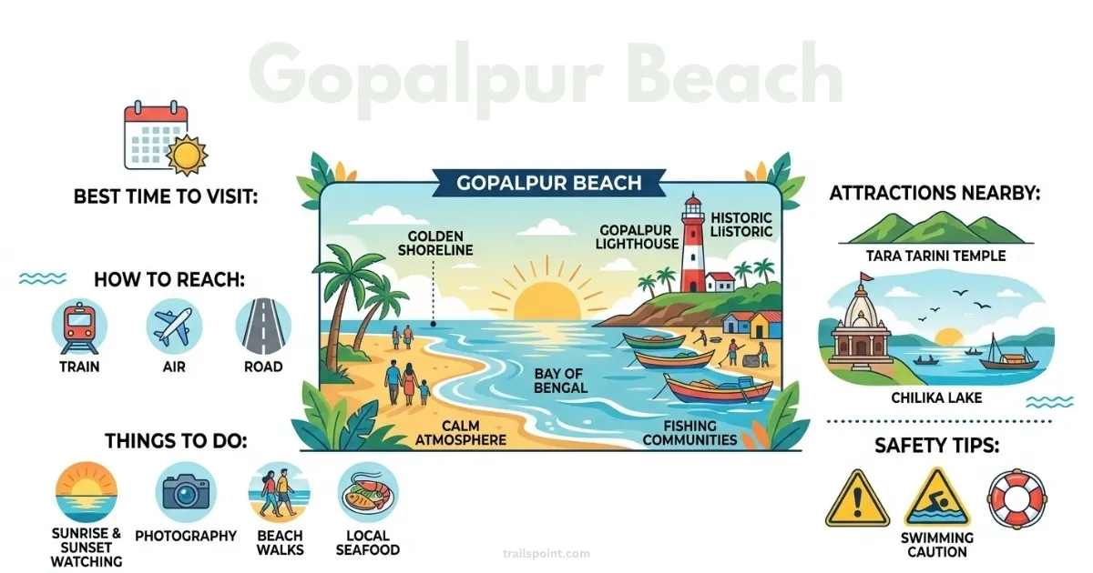 Gopalpur Beach: Stunning Guide for a Blissful Escape
