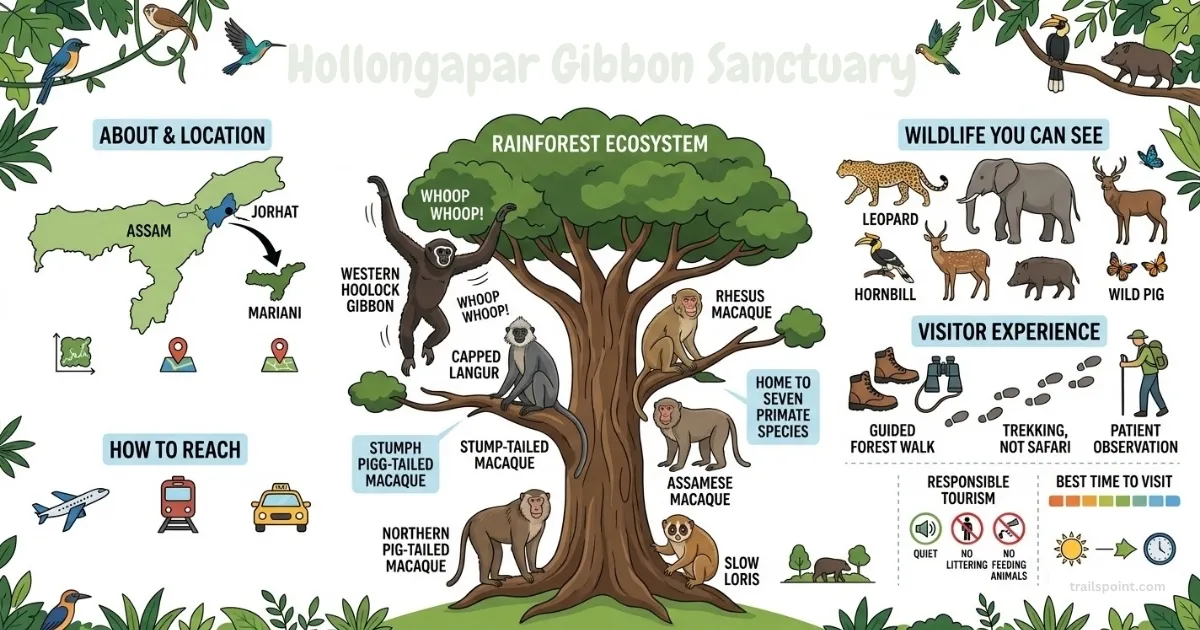 Hollongapar Gibbon Sanctuary: An Amazing Wildlife Escape